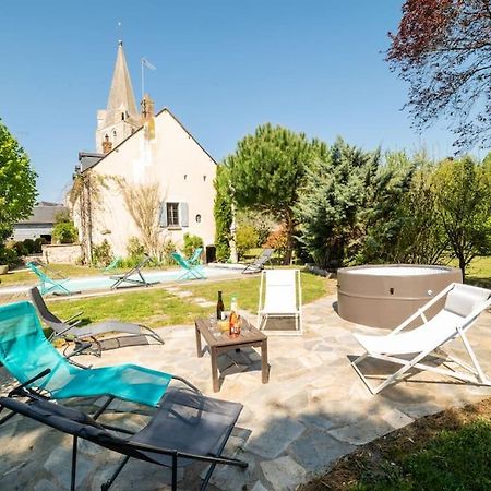Le Clos Du Tilleul Fabuleuse Propriete 15 A 30 Pers Piscine Au Coeur D'Un Charmant Village Thilouze Eksteriør bilde